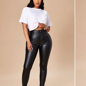Brand new Sammie high rise leather pants